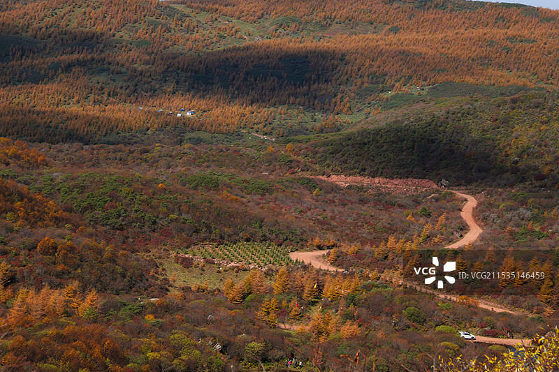 平凉市庄浪县朝那湫景区图片素材