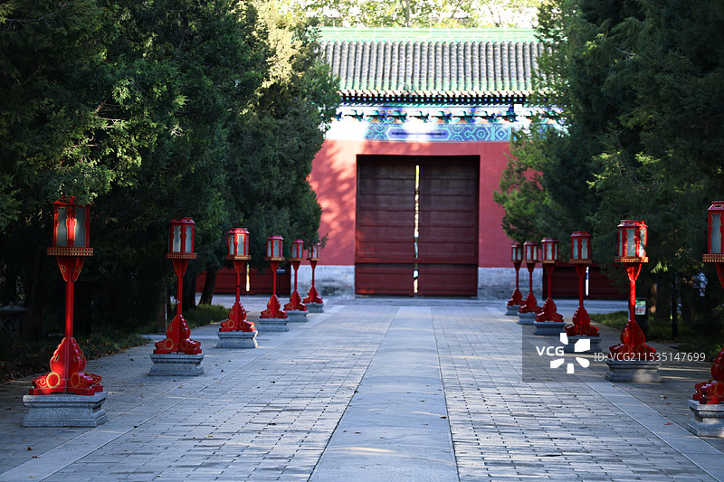 北京月坛公园图片素材