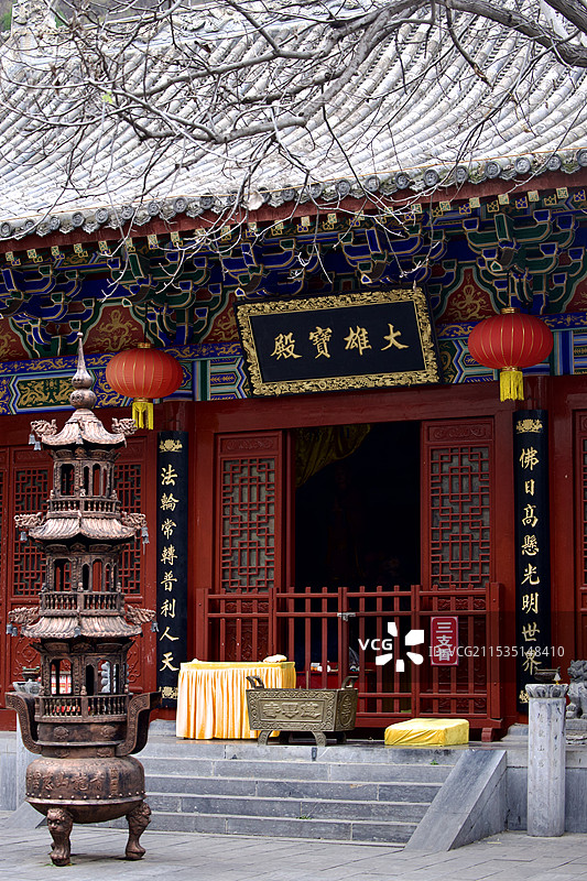 郑州青龙山慈云寺景区图片素材