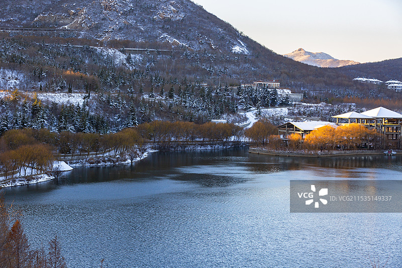 滨州市邹平樱花山旅游景区图片素材