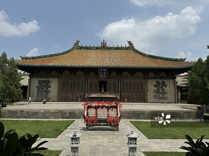 山西大同永安寺图片素材