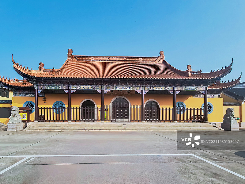 盐城射阳县息心寺景区图片素材