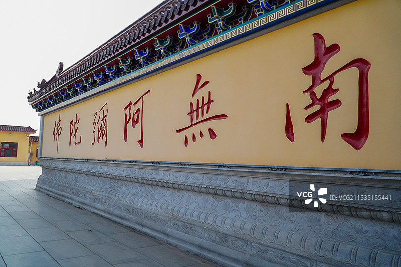 德州庆云海岛金山寺景区图片素材