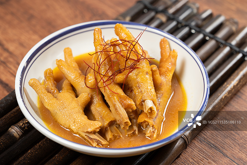 味噌鸡脚图片素材