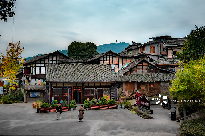 巴中恩阳区恩阳古镇旅游景区图片素材