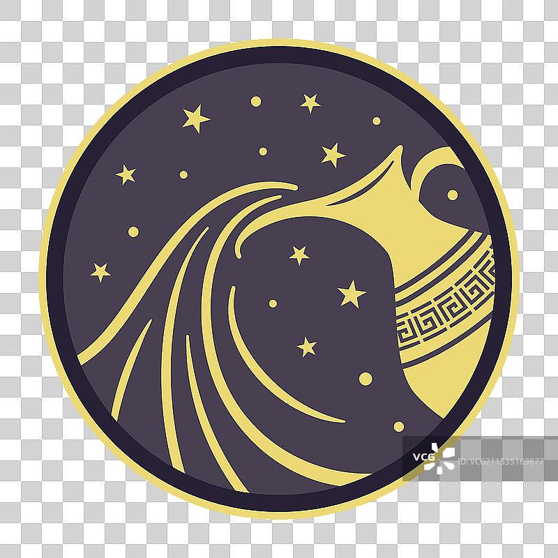 水瓶座的独特艺术风格图片素材