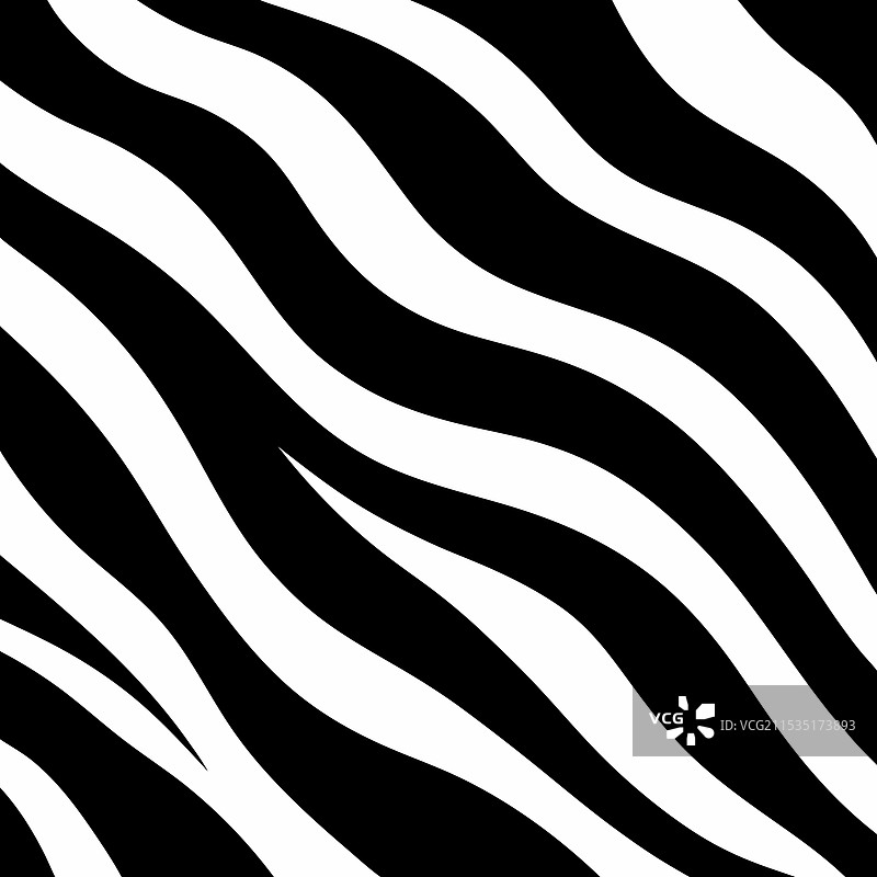 黑白斑马图案抽象斑马图片素材