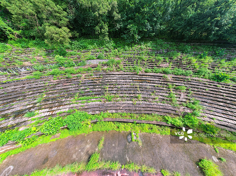 中国广西壮族自治区南宁市兴宁区民生街道，人民公园足球场图片素材