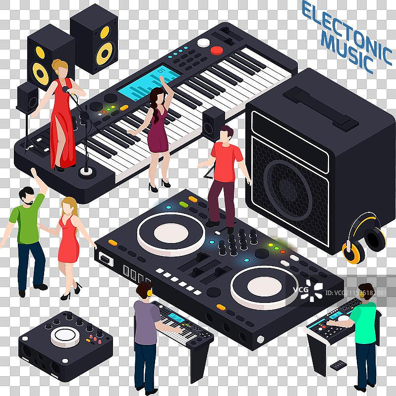 电子舞曲创作图片素材