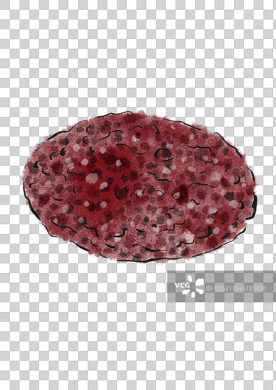 国潮风粗粮农作物插画元素-藜麦图片素材