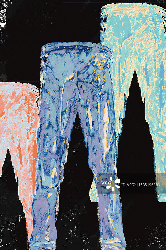 油彩风插画#3图片素材