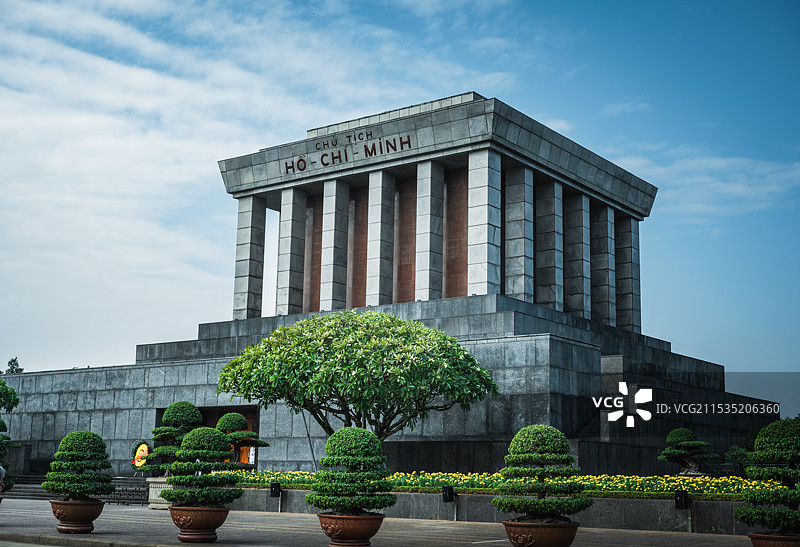 巴亭广场（Quảng trường Ba Đình）|胡志明陵图片素材