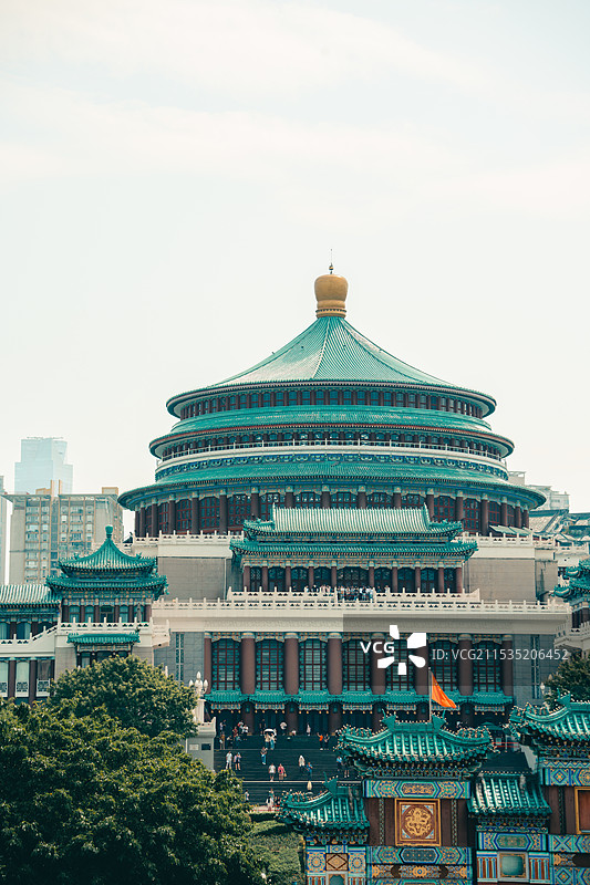 重庆人民大礼堂图片素材
