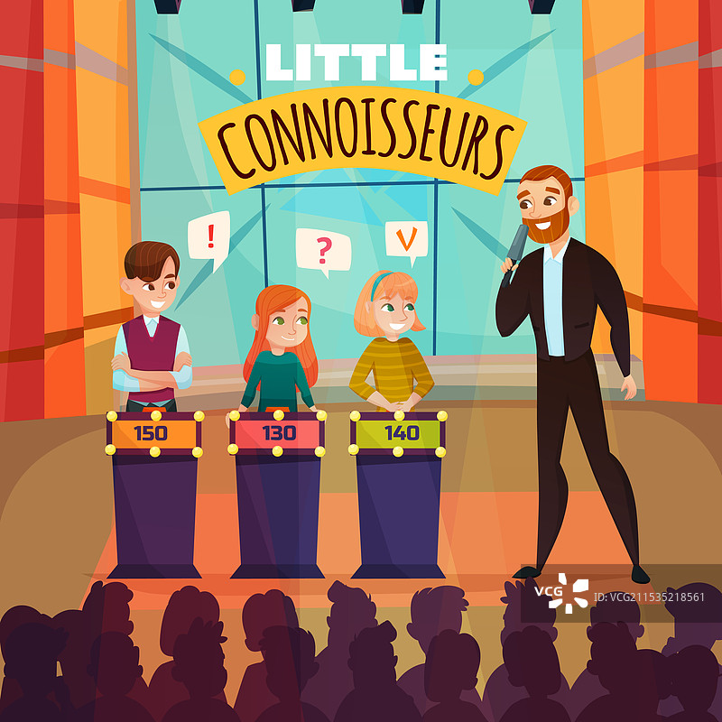 儿童问答节目图片素材