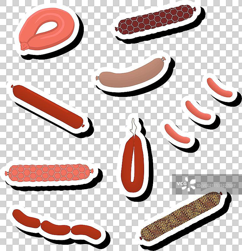 主题：各种类型的熟食大集合图片素材