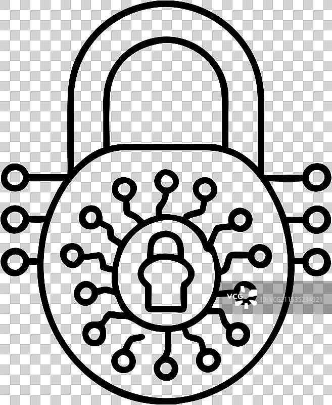 数据保护系统的全面保护图片素材