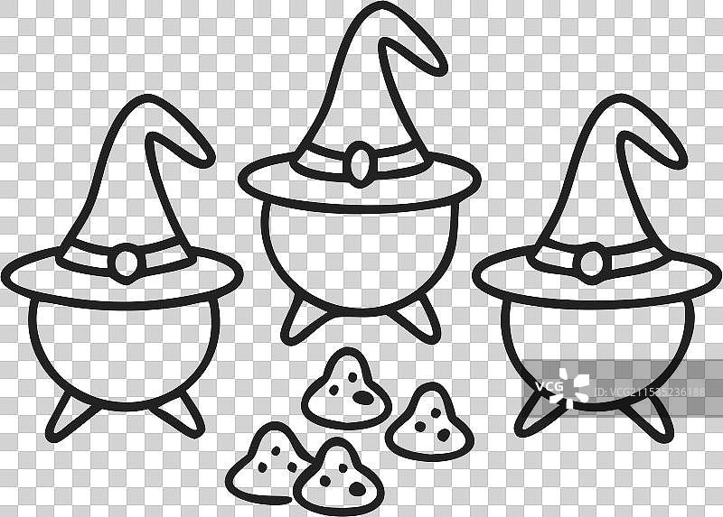 迷人而神秘的引人注目的标志设计图片素材