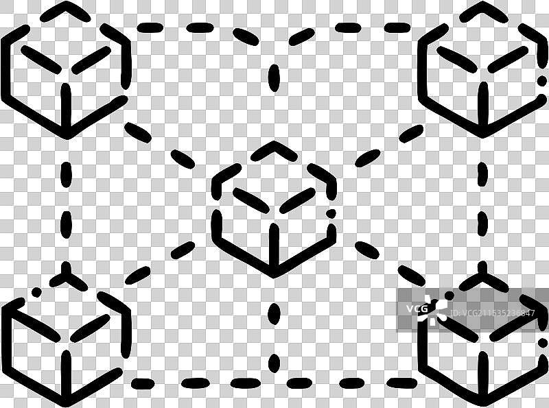 迷人而神秘的引人注目的标志设计图片素材