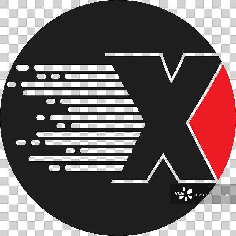 字母X标志图片素材