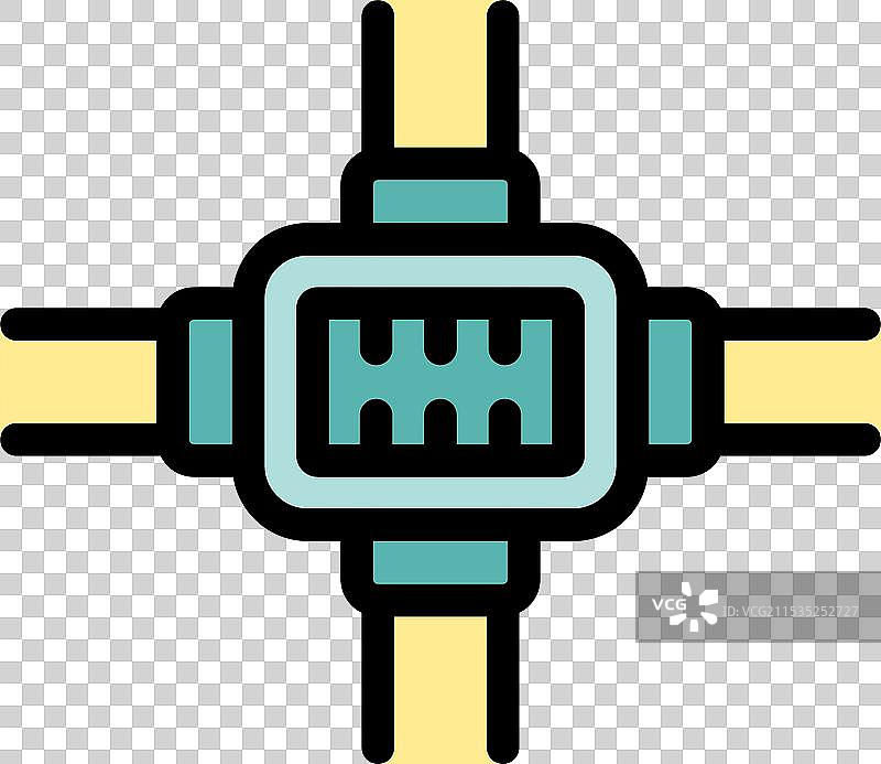 水表图标测量水流量图片素材