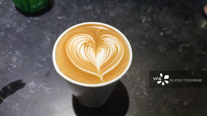 拿铁艺术图片素材