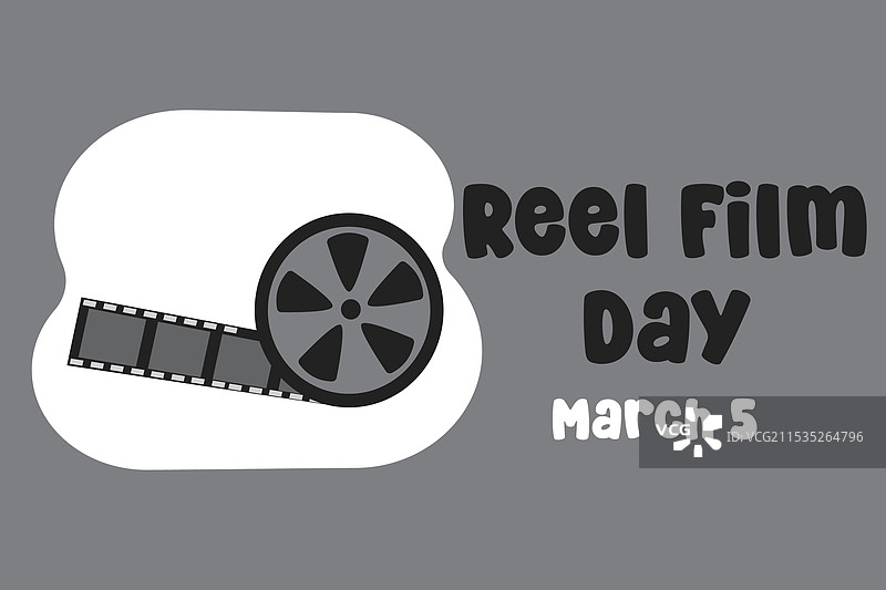 庆祝活动的最佳胶卷电影日设计图片素材