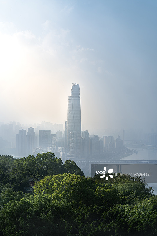 城市天际线风光图片素材