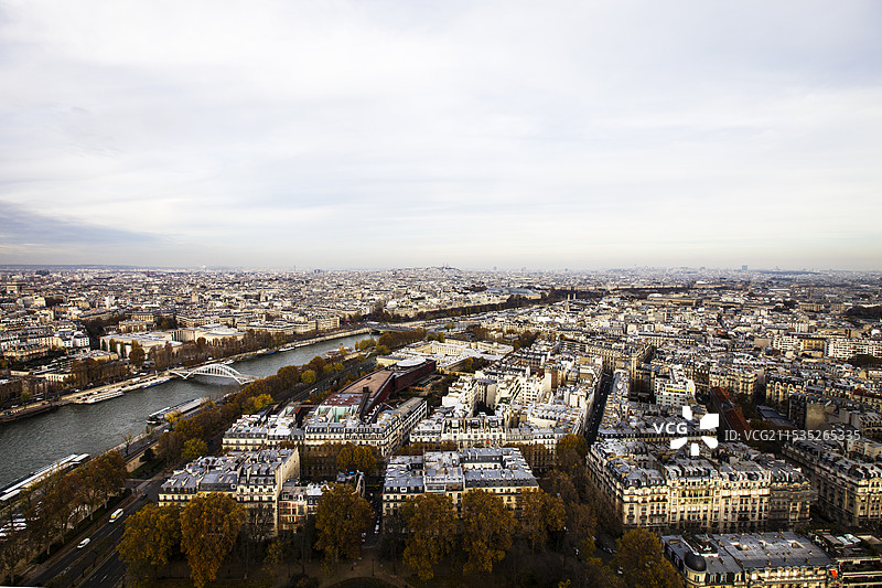 城市天际线 Paris City Skyline图片素材