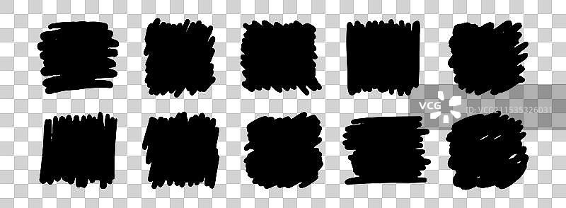 抽象手绘涂鸦艺术集图片素材