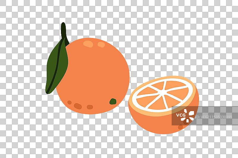 新鲜健康的柑橘热带水果图片素材