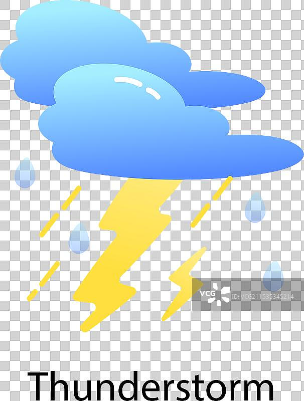雷暴图片素材
