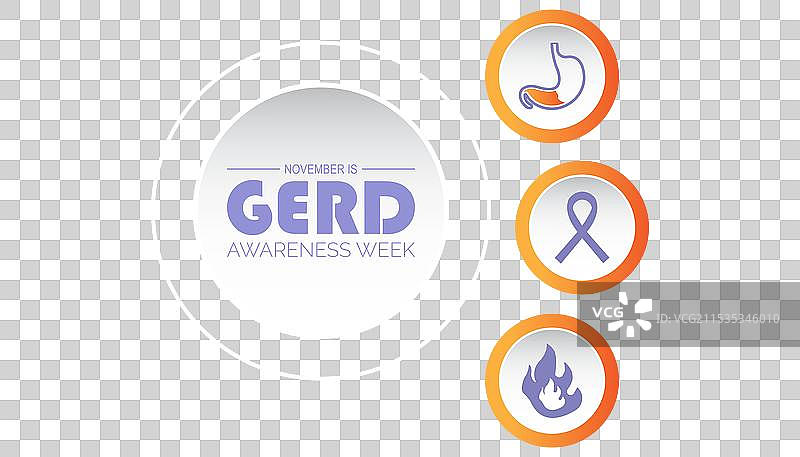 胃食管反流病意识周图片素材