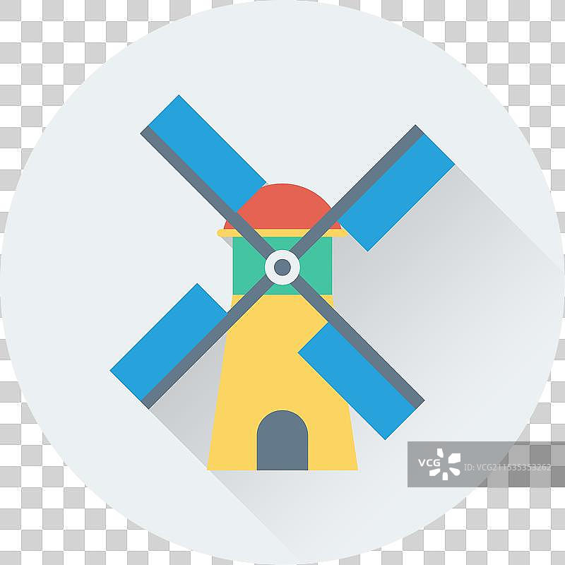 风车图标图片素材