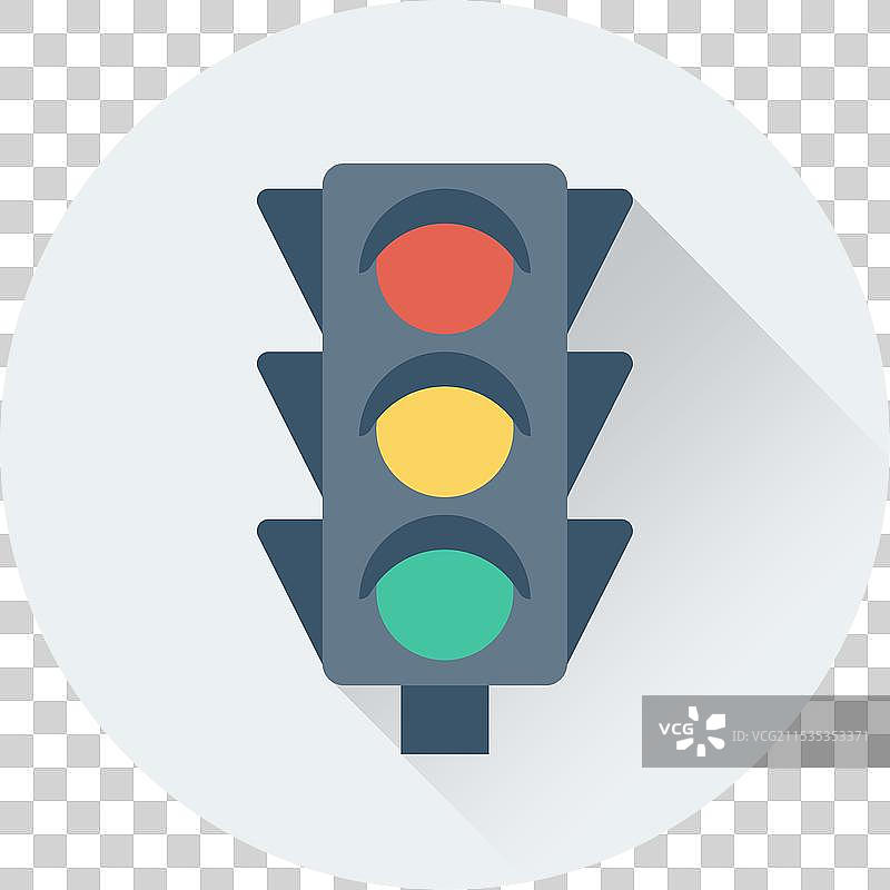 交通信号灯图标图片素材
