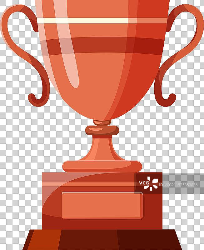 带条纹的铜杯图片素材