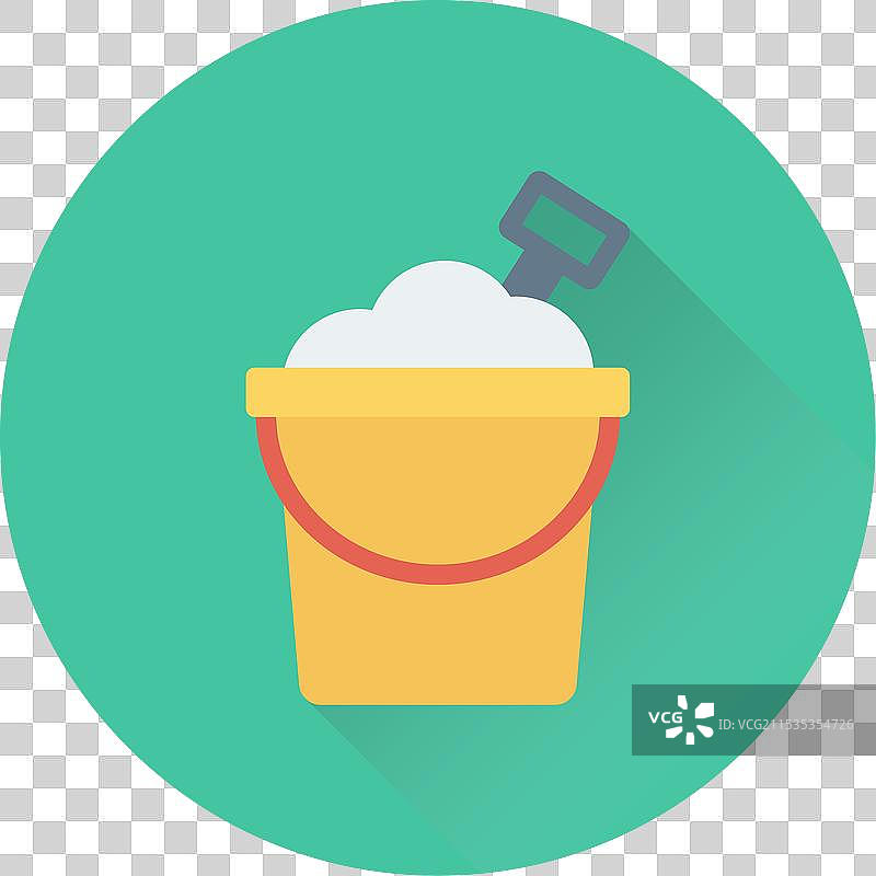 沙桶图标图片素材