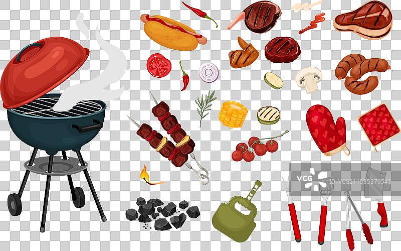 野餐用品图片素材