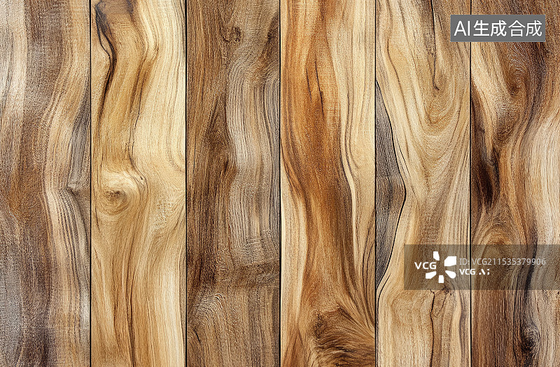 【AI数字艺术】木质地板背景图片素材
