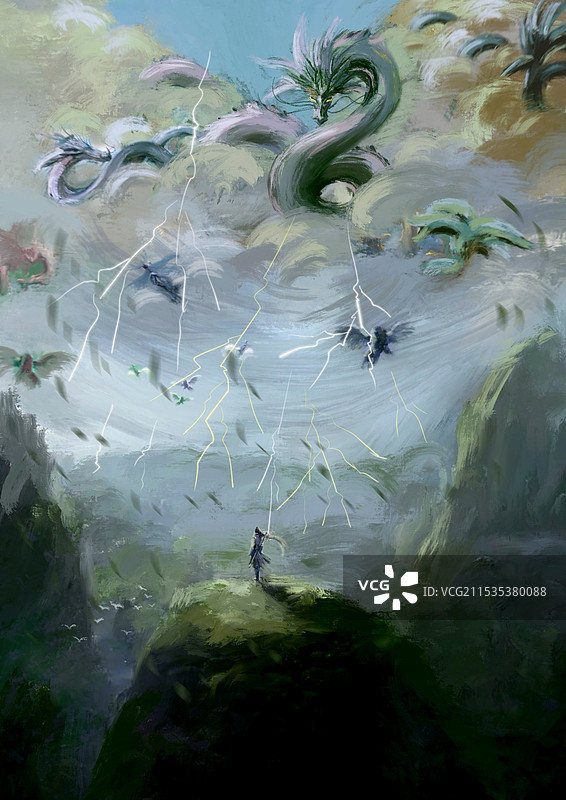 龙与少年图片素材