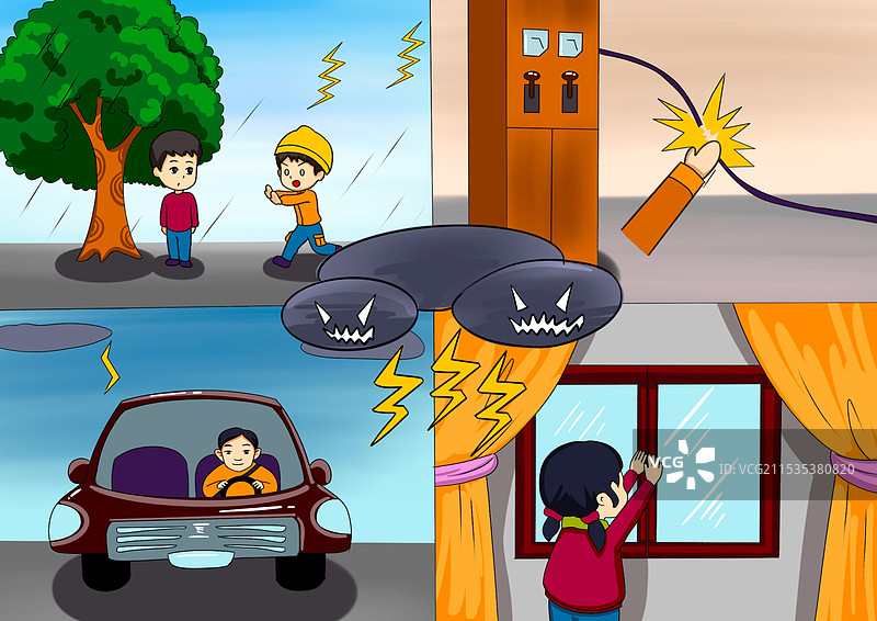 安全知识标识教育预防危险图片素材