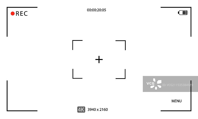 摄像机取景器视频拍摄屏幕图片素材
