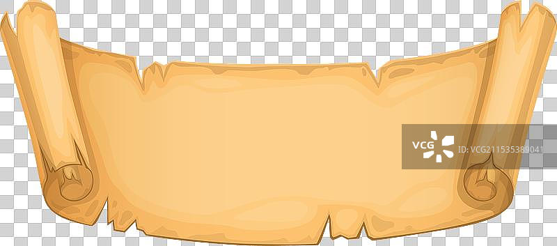 古老手稿的复古纸卷羊皮纸图片素材