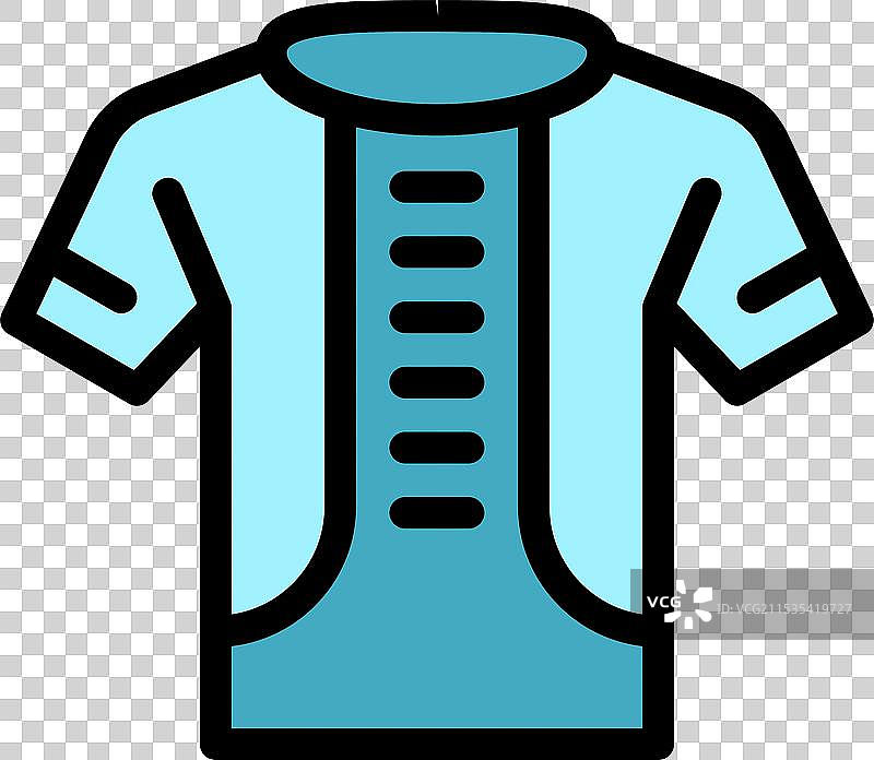 矫正女性背部的姿势矫正T恤图片素材