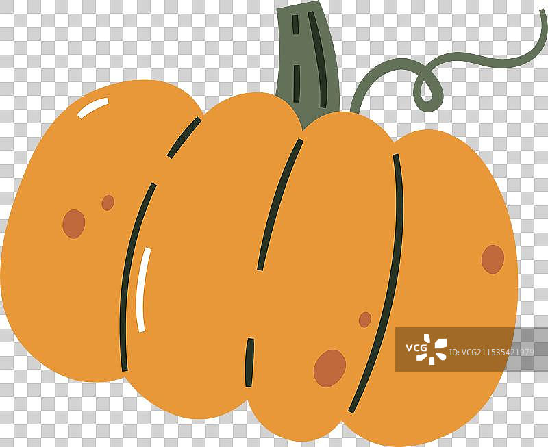 手绘南瓜图片素材