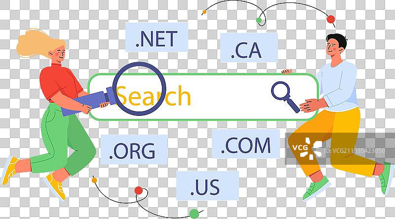 网站域名概念图片素材
