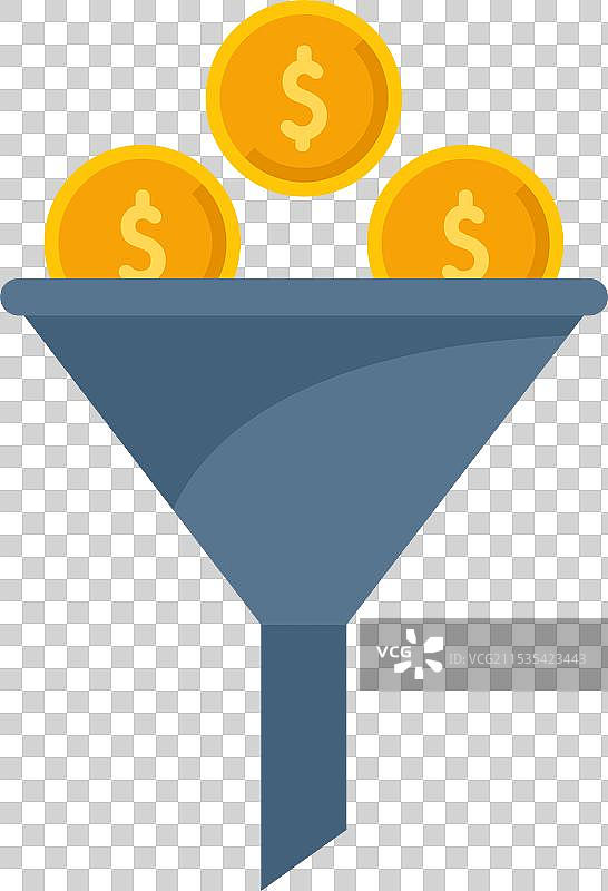 销售漏斗通过生成来增加收入图片素材