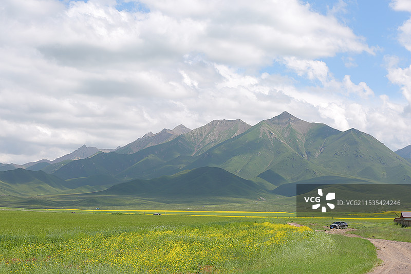 张掖扁都口生态休闲旅游区图片素材