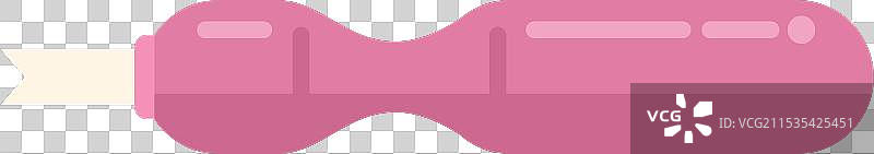 粉色图钉指向你，背景为白色图片素材