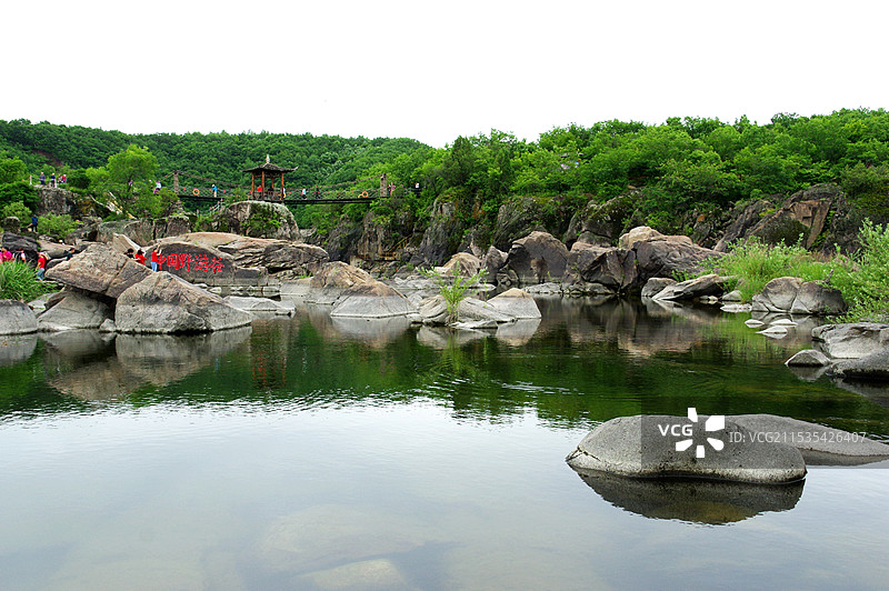哈尔滨镜泊峡谷景区图片素材