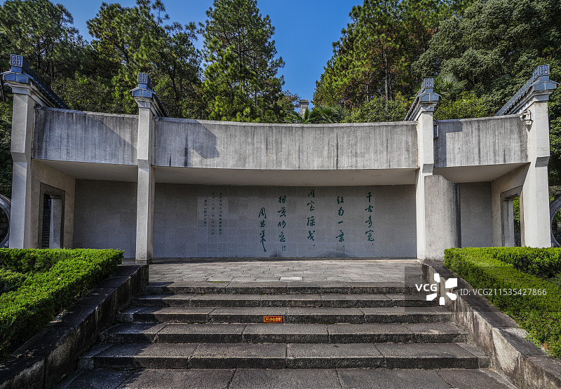 宣城泾县皖南事变烈士陵园图片素材